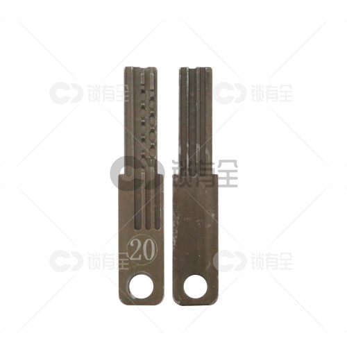 【20号】小帅平口双排-10珠 合金钢锡纸软硬开