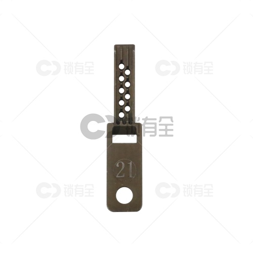 【21号】群升平板双排带闭门珠 合金钢锡纸软硬开