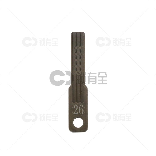 【26号】万嘉平板双排曲线 合金钢锡纸软硬开