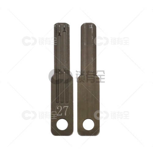 【27号】忠恒双排月牙（薄） 合金钢锡纸软硬开