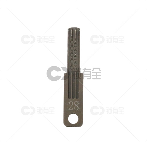 【28号】万嘉双排月牙 合金钢锡纸软硬开