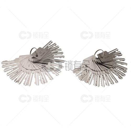 牛头固力S槽、一字锁电控门48件试开工具