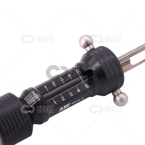 AKK 5 PIN无敌锁二合一工具 读齿开启二合一