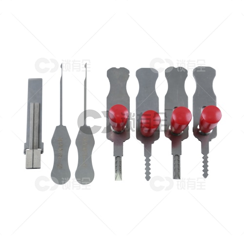 【升级版】电动车锁内铣、外铣工具五件套 雅迪、爱玛、新大洲、小牛