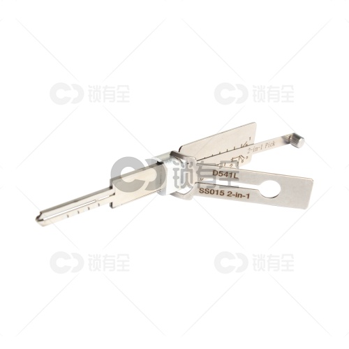 SS015 D541L 2in1 台湾家用锁读开工具  读开二合一