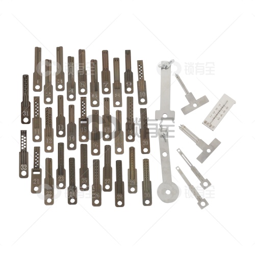 合金钢免导针锡纸软硬快开工具套装 【32件套】