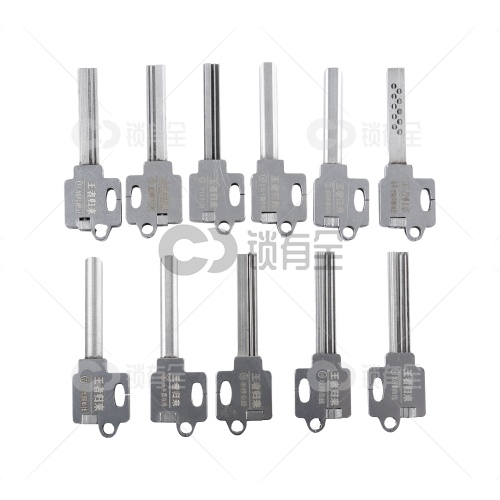 强者归来 锡纸工具11件套装-定制版 带导针和摇把 锡纸快开工具套装   防盗锁套装