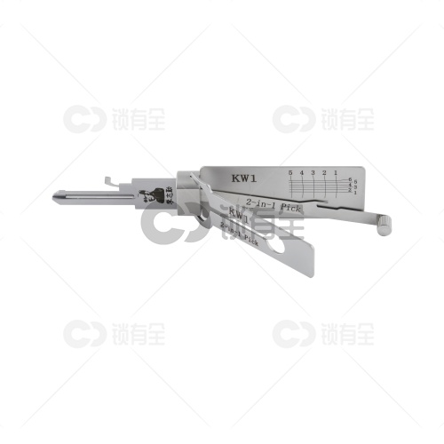 李志勤-KW1 美国Kwikset民用锁读齿开启-平铣 李氏二合一