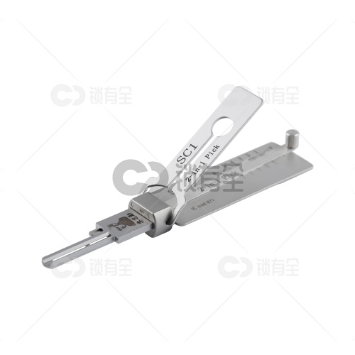 李志勤-美国Schlage西勒奇SC1民用锁读齿开启工具- 平铣 李氏二合一