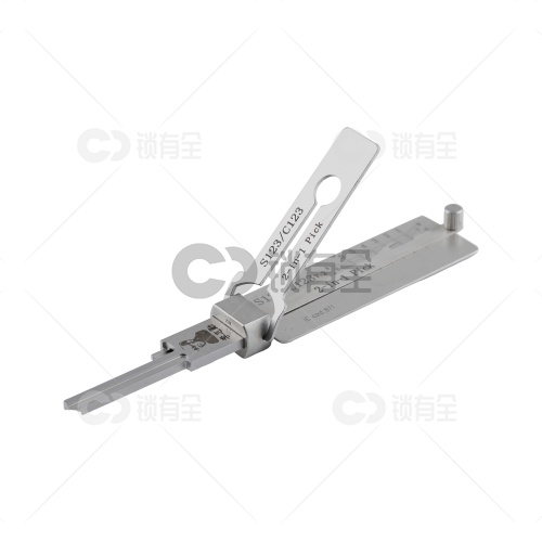 李志勤-S123/C123  Schlage西勒奇民用锁读齿开启工具-平铣 李氏二合一 【美国】