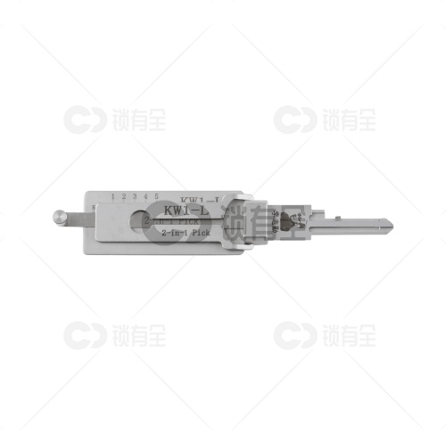 李志勤-KW1-L-Kwikset-国外民用锁读齿开启工具-平铣 李氏二合一【美国】