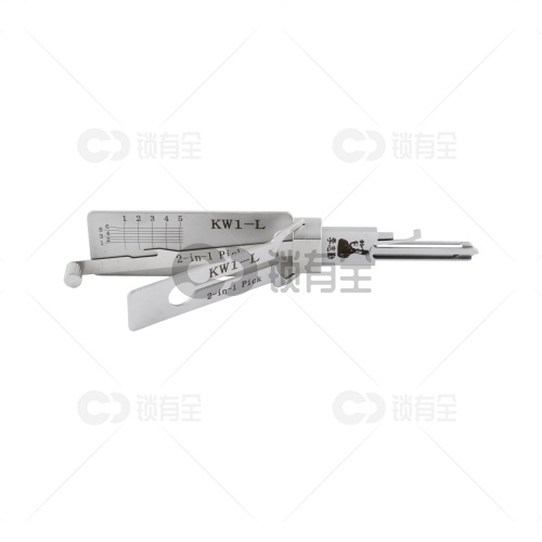 李志勤-KW1-L-Kwikset-国外民用锁读齿开启工具-平铣 李氏二合一【美国】