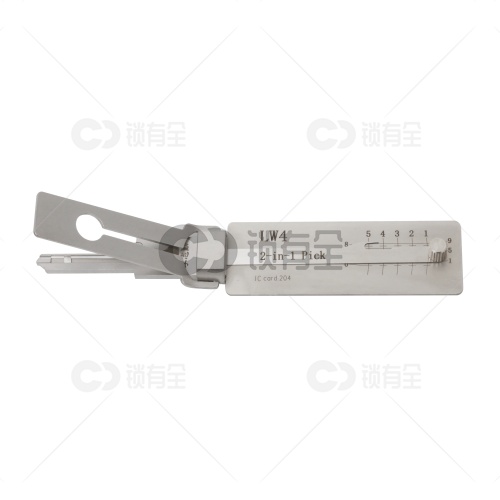 LW4-Lockwood-国外民用锁读齿开启工具-平铣  二合一工具【澳洲】