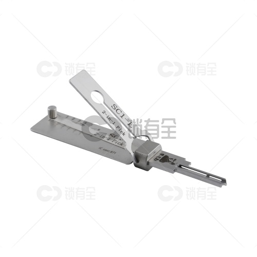 李志勤-SC1-L 西勒奇国外民用锁读齿开启工具-平铣 李氏二合一 【美国】