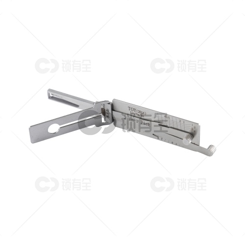 李志勤-TOY2014丰田汽车锁读齿开启工具-内铣两轨迹 李氏二合一