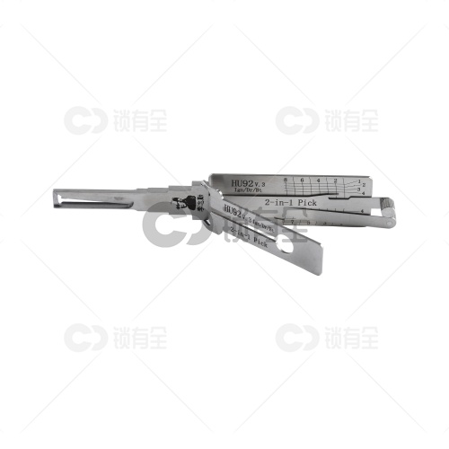 李志勤-HU92新宝马 陆虎汽车锁读齿开启工具-内铣 李氏二合一