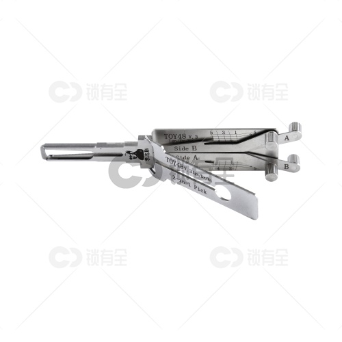 李志勤-TOY48丰田皇冠汽车锁读齿开启工具-内铣 李氏二合一