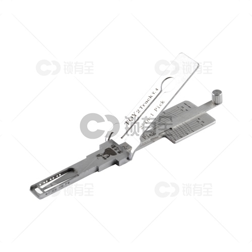 李志勤-TOY2 带凹槽丰田汽车锁读齿开启工具-内铣   李氏二合一