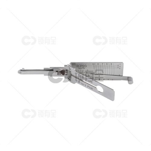 李志勤-ICF03福特汽车锁读齿开启工具-平铣 李氏二合一