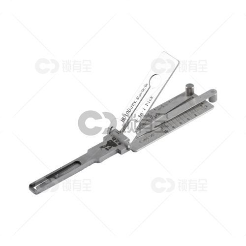 李志勤-HU100(10)汽车锁读齿开启工具-内铣 李氏二合一10齿新款凯迪拉克