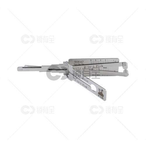 李志勤-TOY47-海外丰田汽车锁读齿开启工具-平铣  李氏二合一