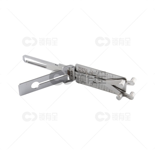 李志勤-TOY51猎豹/德龙/红岩/金杯750/力帆迈威/风行景逸S50汽车锁读齿开启工具-内铣 李氏二合一