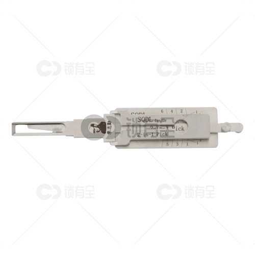 李志勤-陕汽德龙汽车锁读齿开启工具-内铣  李氏二合一