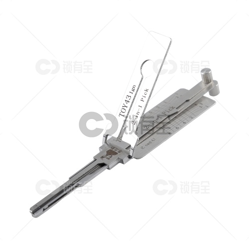 李志勤-TOY43 点火专用 丰田汽车锁读齿开启工具-平铣 李氏二合一