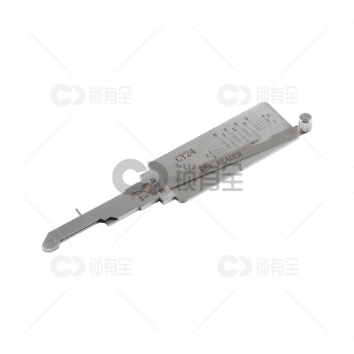 李志勤-CY24克莱斯勒 吉普汽车锁直读二合一工具-平铣 李氏二合一