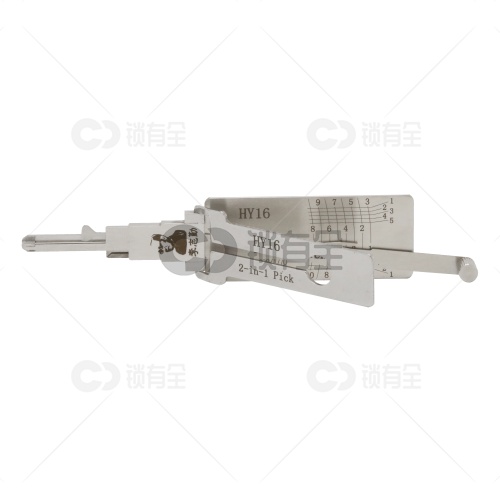 李志勤-HY16现代新悦动、福瑞迪汽车锁读齿开启工具-平铣 李氏二合一
