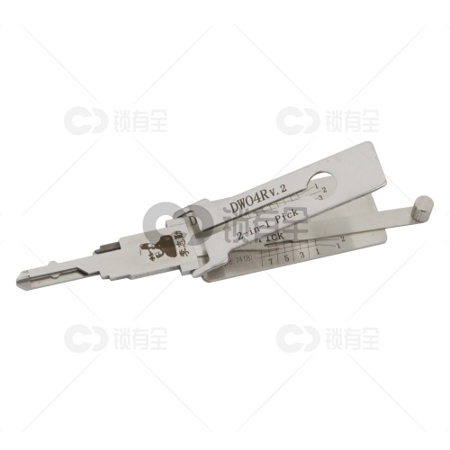 李志勤-DWO4R 别克雪佛兰汽车锁读齿开启工具-平铣 李氏二合一