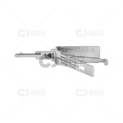 李志勤-HU87铃木汽车锁读齿开启工具-平铣 李氏二合一