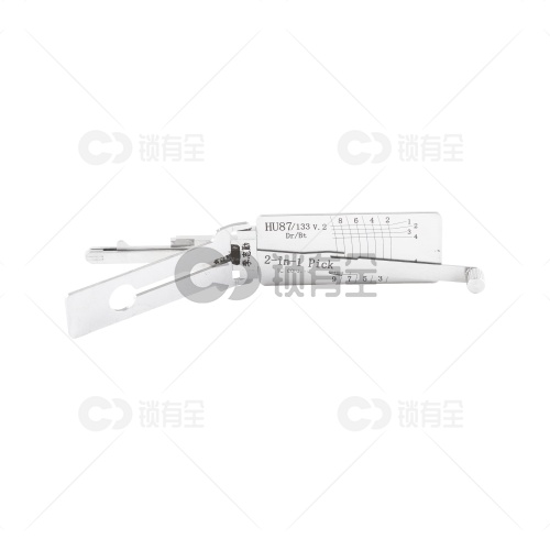 李志勤-HU87铃木汽车锁读齿开启工具-平铣 李氏二合一