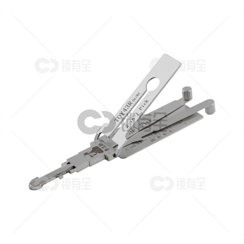李志勤-TOY43R丰田汽车锁读齿开启工具-平铣 李氏二合一