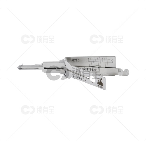 李志勤- GT15菲亚特汽车锁读齿开启工具-平铣 李氏二合一