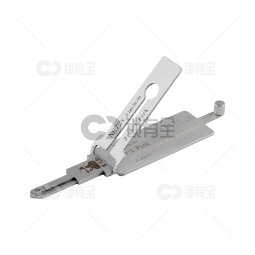 李志勤-NE72标致 雪铁龙车锁读齿开启工具- 平铣 李氏二合一