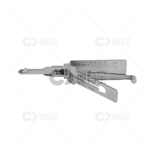 李志勤-DWO5雪佛兰汽车锁读齿开启工具-平铣 李氏二合一 CH1