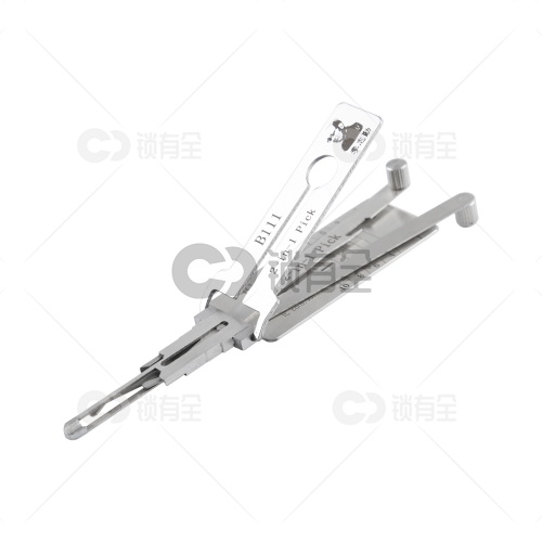 李志勤-B111别克汽车锁读齿开启二合一工具-平铣 李氏二合一