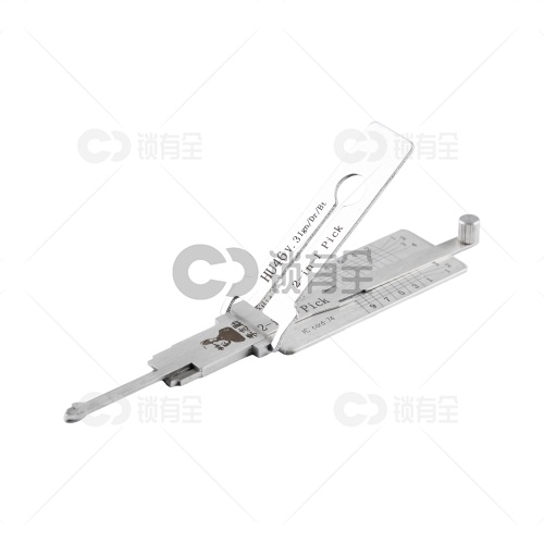 李志勤-HU46欧宝、赛欧汽车锁读齿开启工具-平铣 李氏二合一