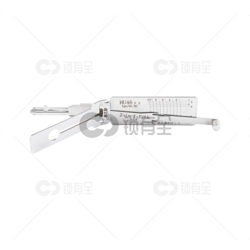 李志勤-HU46欧宝、赛欧汽车锁读齿开启工具-平铣 李氏二合一