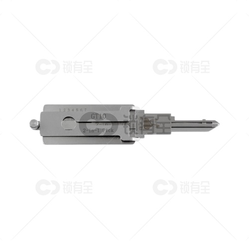 李志勤-GT10依维柯汽车锁读齿开启工具-平铣 李氏二合一