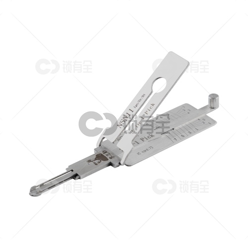 李志勤-NSN11尼桑帕拉丁车系汽车锁读齿开启工具-平铣李氏二合一