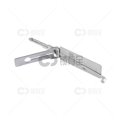 李志勤-SX9（富康）吉利汽车锁读齿开启工具-平铣  李氏二合一