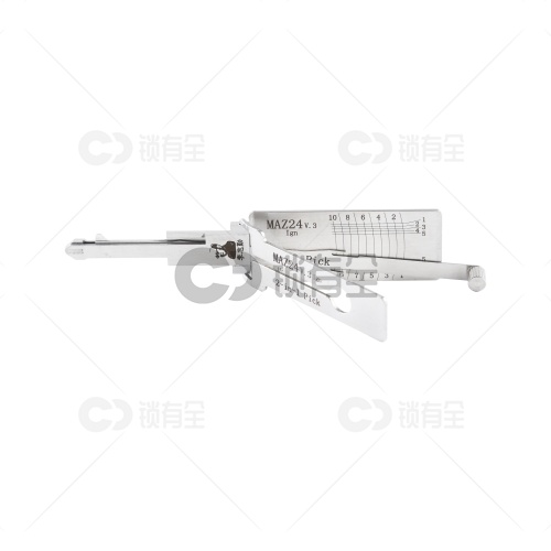 李志勤-MAZ24点火专用马自达系列汽车锁读齿开启工具-平铣 李氏二合一