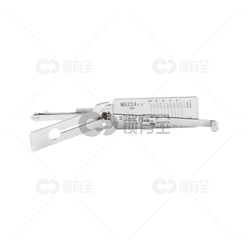 李志勤-MAZ24点火专用马自达系列汽车锁读齿开启工具-平铣 李氏二合一