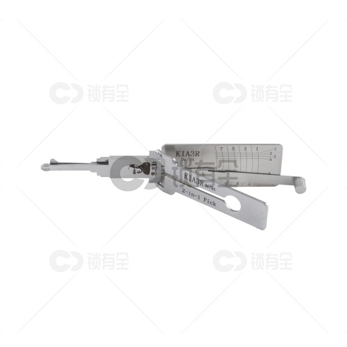李志勤-KIA3R起亚汽车锁读齿开启工具- 平铣 李氏二合一