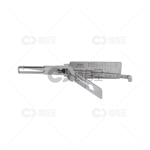 李志勤-HU66单摆臂大众汽车锁读齿开启工具-内铣 李氏二合一