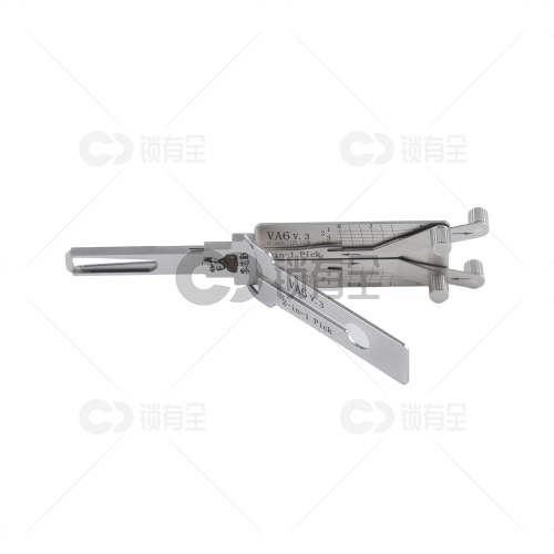 李志勤-VA6-V.2标致汽车锁读齿开启工具-内铣 李氏二合一