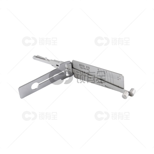 李志勤-BYDF0比亚迪F0汽车锁读齿开启工具-平铣  李氏二合一