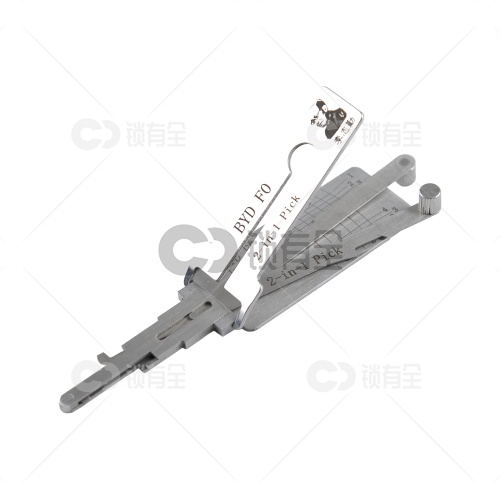 李志勤-BYDF0比亚迪F0汽车锁读齿开启工具-平铣  李氏二合一